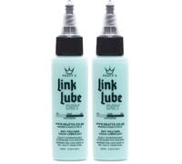 Lubrifiant pour chaîne de vélo pour temps sec Peaty's Link Lube (60 ml), Bleu (Lot de 2)