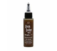 Peaty's LinkLube Wet Lubrifiant Chaîne Vélo pour Conditions Humides - MéLange d'Huile et Cire avec Inhibiteurs de Corrosion, Protection Longue Durée pour VTT, Route et Vélo électrique, 60 ML