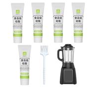 Lubrifiant pour joints toriques de piscine - 5 pièces Lubrifiant en silicone multi-usage alimentaire | Graisse longue durée pour robinet, filtre à eau, cartouches de cuisine et joints en caoutchouc