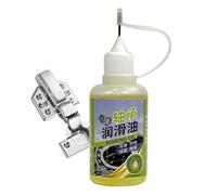 Lubrifiant pour métaux de roulement,Huile de lubrification de chaîne de vélo - Lubrifiant pour pièces métalliques et charnières de porte, lubrifiant de pièces de moteur avec goutteur fin