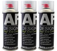 Lubrifiant silicone 3 x 400 ml - Lubrifiant pour plastique et caoutchouc