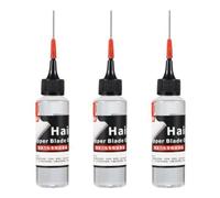 Lubrifiant Tondeuse Cheveux, 3 Pièces Huile Pour Tondeuse À Cheveux, 60 Ml Huile Tondeuse Barbe, Huiles Pour Tondeuses Réduit La Friction, Lubrifiants À L'huile De Tondeuse À Cheveu