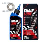 Lubrifiant vélo 120 ml de Graisse Lubrifiante Imperméable | Huile antirouille pour chaîne de vélo Camion, Voiture, Tricycle, Moto, Pignon, Frein, Engrenage, Roue