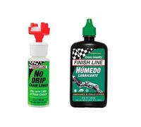 Entretien et réparation mobilité Finish Line Lubrifiants et nettoyants Finish Line Combo No Drip+cross Country 120 ml