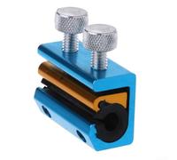 Lubrificateur de câble en aluminium pour systèmes de fils de moto pour prendre en charge une transmission fluide et un contrôle d'embrayage sur la plupart des modèles de vélo (bleu)