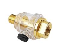 Lubrificateur pneumatique - Mini huileur de 6,35 mm, large gamme d'utilisations : distributeur automatique de compresseur, systèmes de garage, broyeur, pistolet à cliquet, usine, entrepôt, assemblage