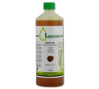 Lubrisolve Huile de Lin 100% Pure, Huile de Lin pressée à Froid 1 Litre