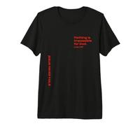 Luc 1:37, Nothing is Impossible for God, Hope, Christian T-Shirt Haut de Gamme