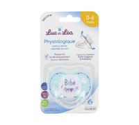 Luc et Lea Chupete Silicona Bébé d'Amour 0-6 Meses 1ud