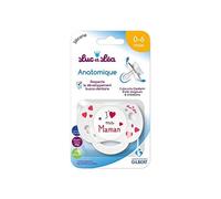 Luc et Lea Chupete Silicona J'Aime Mon Papa 0-6 Meses 1ud