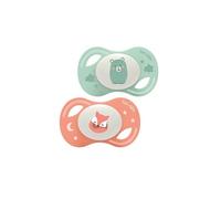 Luc Et Léa Collection Nuit Sucettes Anatomiques Extra-Slim C11 +18m 2 Unités