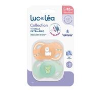 LUC ET LEA Duo de sucettes anatomiques - Lama et Cactus Sucette(S) 1 pc(s)