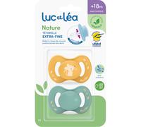 Luc et Lea Nature Sucette Souris +18M 2uts
