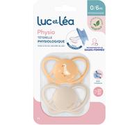 Luc Et Léa Physio Sucettes Physiologiques P1 0-6m 2 Unités