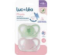 Luc Et Léa Duo Sucettes Physio +18 Moins P5 2 Pièces
