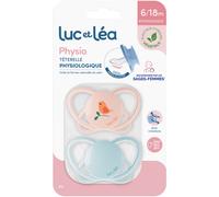 Luc Et Léa Duo Sucettes Physio 6-18 Moins P3 2 Pièces