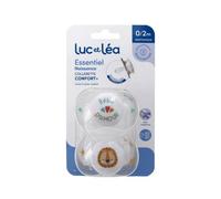 Luc Et Léa Essentiel Sucettes Anatomiques Nouveau Né E1 0-2m 2 Unités