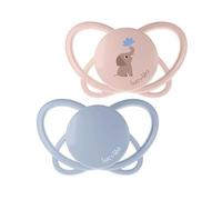 Luc et Léa Physio 2 Sucettes Physiologiques Elephant 0-6 mois
