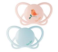 Luc et Léa Physio 2 Sucettes Physiologiques Oiseau 6-18 mois