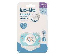 Luc et Léa Sucette essentiel j'aime Papa +18M