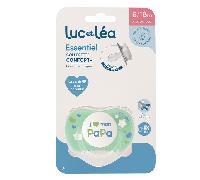 Luc et Léa Sucette essentiel j'aime Papa 6-18M