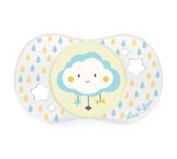 Luc Et Léa Sucette Physiologique Silicone 0-6m Nuage Multicolore