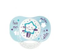 Luc et Léa Sucette Silicone Symétrique avec Anneau + 6 Mois - Fais moi un calin By ADS