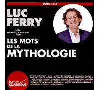 Luc Ferry – Les mots de la mythologie – Livre avec 3 CD audio – Texte lu (CD)