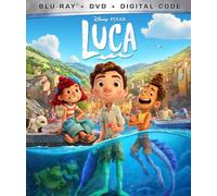 Luca – Coffret Blu-ray + DVD (2 disques) – Copie digitale – Doublé et sous-titré – Disney