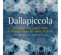 Dallapiccola – Intégrale de l'œuvre pour violon et piano – Edel