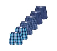 Luca David Boxers ' Olden Glory ' bleu / mélange de couleurs, Taille XL