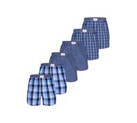 Luca David Boxers ' Olden Glory ' bleu / mélange de couleurs, Taille XXL