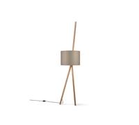 Luca Lean Lampe penchée chêne naturel / feutre gris bronze Maigrau - A++,A+,A,B,C,D,E