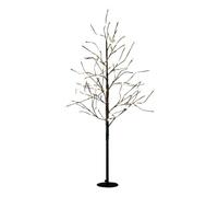 Luca Lighting Arbre Lumineux avec éclairage LED Blanc Classique - H150 x Ø80 cm - Métal - Noir