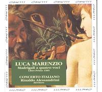Luca Marenzio - Madrigaux à quatre voix (1er livre, Rome, 1585)