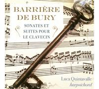 LUCA QUINTAVALL-SONATAS POUR LE CLAVECIN DE BURY,BERNARD / BARRIERE 2 CD NEUF