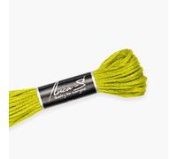 Luca-S 12 Pack de Fil à Broder Premium, 100% Coton Gizeh, Coton Strandé Certifié Oeko TEX 296 / DMC 166 / Ancre