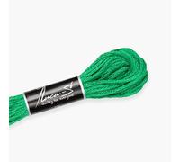 Luca-S 12 Pack de fil à broder premium, 100% coton Gizeh, coton toronné certifié Oeko TEX 242 / DMC 911 / Anchor 227