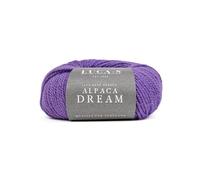 Luca-S Alpaca Dream Baby Alpaga - 2 écheveaux de fil 100 % peigné super doux pour tricot et crochet, 100 g, 200 m au total, laine à tricoter en alpaga luxueuse