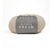Luca-S Alpaca Dream Baby Alpaga - 2 écheveaux de fil 100 % peigné super doux pour tricot et crochet, 100 g, 200 m au total, laine à tricoter en alpaga luxueuse