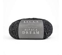 Luca-S Alpaca Dream Baby Alpaga - 2 écheveaux de fil 100 % peigné super doux pour tricot et crochet, 100 g, 200 m au total, laine à tricoter en alpaga luxueuse