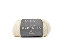 Luca-S ALPAKITA Baby Alpaga - 2 écheveaux de fil DK 100 % super doux pour tricot et crochet, 100 g, 250 m au total, laine à tricoter en alpaga luxueux