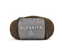 Luca-S ALPAKITA Baby Alpaga - 2 écheveaux de fil DK 100 % super doux pour tricot et crochet, 100 g, 250 m au total, laine à tricoter en alpaga luxueux