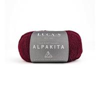 Luca-S ALPAKITA Baby Alpaga - 2 écheveaux de fil DK 100 % super doux pour tricot et crochet, 100 g, 250 m au total, laine à tricoter en alpaga luxueux