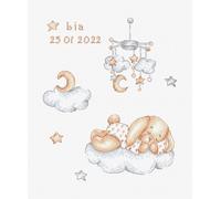 Luca-S B1193 Kit de broderie au point de croix Motif endormi