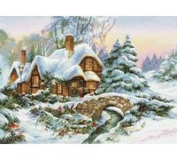 Luca-S BU5001 Kit point de croix Multicolore 43 x 44 cm