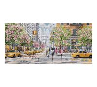 Luca-S BU5049 Kit de broderie au point de croix compté pour adultes Motif New York Doré