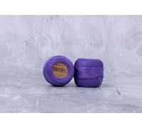 Luca-S Fil à broder en coton perlé de qualité supérieure, taille 8, 100 % coton égyptien, fil à broder, certifié Oeko Tex, 10 g par pelote, couleur 131