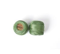 Luca-S Fil à broder en coton perlé de qualité supérieure, taille 8, 100 % coton égyptien, fil à broder, certifié Oeko Tex, 10 g par pelote, couleur 247