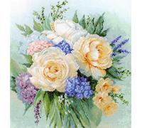 Luca-S Kit point de croix B2370 - Multicolore - 32 x 33,5 cm